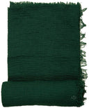 Emerald Crinkle Viscose Hijab