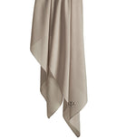 Grey Plain Viscose Hijab