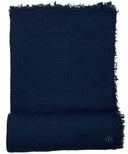 Navy Crinkle Viscose Maxi Hijab