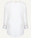 Off-White Long Sleeve Basic Blouse