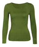 Olive Long Sleeve Full Body Shirt