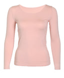 Peach Long Sleeve Full Body Shirt
