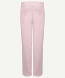Ole Pink High Waist Pleated Wide Legged Pants