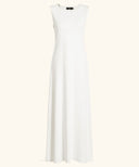 White Sleeveless Slip Dress