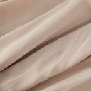 Almond Chiffon Classic A-Line Long Sleeve Maxi Abaya Dress