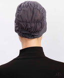 Anthracite Ruched Mesh Cap