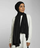 Black Jersey Maxi Hijab