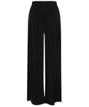 Black Jersey Wide Legged Modest Pants