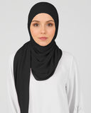 Black Instant Hijab