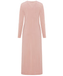 Blush A-Line Long Sleeve Jersey Cardigan