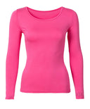 Bright Pink Long Sleeve Full Body Shirt