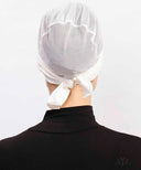 Off White Mesh Tieback