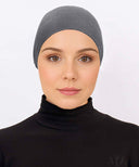 Dark Grey Full Head Cover Cap
