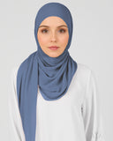 Denim Blue Instant Hijab