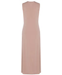 Nude Sleeveless Jersey Cardigan