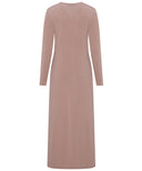 Nude A-Line Long Sleeve Jersey Cardigan