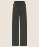 Deep Olive Jersey Wide Legged Pants