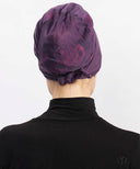 Plum Mesh Tieback