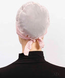 Powder Blush Mesh Tieback