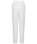 White Jersey Trousers