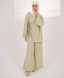 Clary Sage Wrap Matching Set