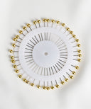 Gold Small Head Hijab Pins