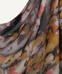 Autumn Abstract Marble Print Modal Hijab