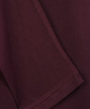 Burgundy Long Sleeve Maxi Slip Dress