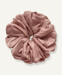 Rose Satin Scrunchie