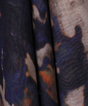 Midnight Abstract Marble Print Modal Hijab
