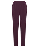 Burgundy Jersey Modest Trousers