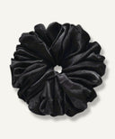 Black Satin Scrunchie