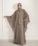 Leah Light Taupe Kaftan