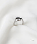 AYA Silver Open Coil Ring