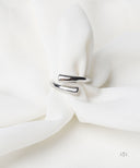 AYA Silver Open Coil Ring