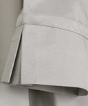 Light Taupe Embellished A-Line Cardigan Set