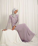Heather Plum Emberaly A-line Dress