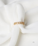 AYA Gold Chain Link Ring