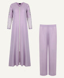 Heather Plum Emberaly A-line Dress