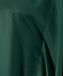Olive Green Satin Short-Length Kaftan Tunic Matching Set