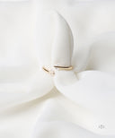 AYA Gold Open Duo Triangle Stone Ring