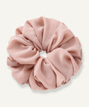 Tea Rose Chiffon Scrunchie
