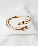 AYA Gold Orb Bangles Set
