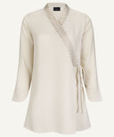 Ivory Loop Look Wrap Matching Set