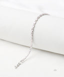AYA Pastel Emerald Cut Tennis Bracelet
