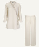 Ivory Loop Look Wrap