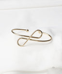 AYA Gold Infinity Open Cuff Bracelet