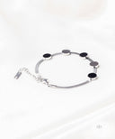AYA Silver Enamel Circle Bracelet