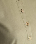 Pale Olive Green Roll Sleeve Matching Set