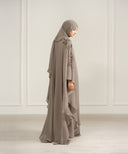 Leah Light Taupe Kaftan